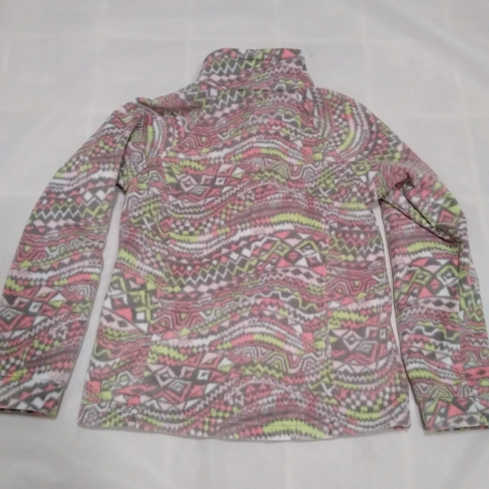 Columbia Girl's Full Zip Medium 10/12 EXCELLENT - Picture 4 of 5
